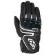 IXON Rs5 air black white rukavice - 18317IXOBKW