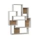 HANAH HOME Polica za knjige Barce White Oak - 183230