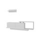 HANAH HOME TV polica Asos White - 183770