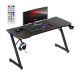 Huzaro Hero 3.3 Crni RGB Gaming sto 140x60cm - 1843-1-1