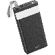 hoco. Power bank 30000mAh, Micro-USB / Tipe-C ulaz, lampa - J73 Powerful, crna - 18442