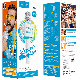 HOCO Mikrofon Bežični karaoke, 1200 mAh, BK5 Cantando, plava - 18449-1