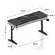 Huzaro Hero 4.6 Crni Podesivi Gaming sto 160x60cm - 1847-1-1