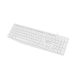 NATEC NAUTILUS, Slim Multimedia tastatura, US raspored, USB, bela (NKL-1951) - EP1697273