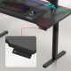 Huzaro Hero 8.7 Crni RGB Električni podesivi sto 140x70cm - 1855-1