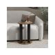 HANAH HOME Konzolni sto Ema, braon/antracit - 185911