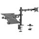 GEMBIRD Nosač za monitor i laptop MA-DA-03, crna - 186389
