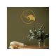 WALLXPERT Zidna dekoracija Ginkgo Leaf Metal Wall Art APT620 - 186793-1