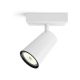 PHILIPS Spot lampa Paisley bela sa 1x5,5W GU10 - 18680