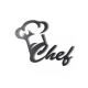 WALLXPERT Zidna dekoracija Chef - 186821
