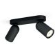 PHILIPS Spot lampa Pongee crna sa 2x5,5W GU10 - 18689-1
