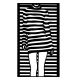 WALLXPERT Zidna dekoracija Woman Dress - 186933