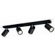 PHILIPS Spot lampa Kosipo crna sa 4x5,5W GU10 - 18695-1