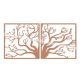 WALLXPERT Zidna dekoracija Tree2 Copper - 186974-1-1