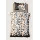 STEFAN Set posteljina od pamučnog satena 200x200cm, siva-braon - 187-1378