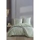 STEFAN Set posteljina 200x200cm saten-pamuk Zeleni ornamenti - 187-1380
