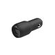 BELKIN Auto punjač CCE001BT1MBK 2xUSB-A+kabl USB-A na USB-C, crna - 187074