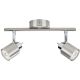 PHILIPS Spot lampa Meranti mat hrom 2x35W GU10 - 18755-1