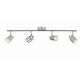 PHILIPS Spot lampa Meranti mat hrom 4x35W GU10 - 18758