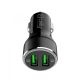 CELLY Ultra Turbo auto punjač od 36w - CC2USBQC30BK