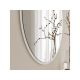 HANAH HOME Ogledalo Dekoratif Yuvarlak Ayna Beyaz A706 - 188710-1