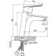MINOTTI Prima lavabo slavina - 8605030600200