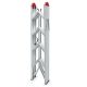 SuperStep Duple Sklopive Štapne Alu Merdevine 2x4 158cm - EP3070890