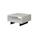 HANAH HOME Sto za dnevnu sobu Hola White Anthracite - 189113