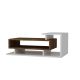 HANAH HOME Sto za dnevnu sobu Spring White Walnut - 189134