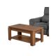 HANAH HOME Sto za dnevnu sobu Shelf Walnut - 189215