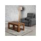 HANAH HOME Sto za dnevnu sobu Shelf Walnut - 189215