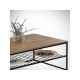 HANAH HOME Sto za dnevnu sobu Etna Caucasian Oak - 189270