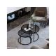 HANAH HOME Sto za dnevnu sobu Tokyo Black - 189479