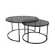 HANAH HOME Sto za dnevnu sobu Tokyo Black - 189479