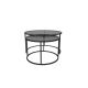 HANAH HOME Sto za dnevnu sobu Tokyo Black - 189479