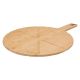 FIVE Daska za sečenje sa rezačem za pizzu 37x50x1.1 cm, bambus - 189624-1