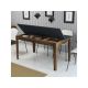 HANAH HOME Trpezarijski sto Milan 513 Walnut Anthracite - 189968
