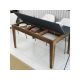 HANAH HOME Trpezarijski sto Milan 513 Walnut Anthracite - 189968