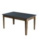 HANAH HOME Trpezarijski sto Milan 513 Walnut Anthracite - 189968