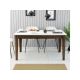 HANAH HOME Trpezarijski sto Milan 514 Walnut White - 189970