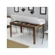 HANAH HOME Trpezarijski sto Milan 514 Walnut White - 189970