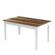 HANAH HOME Trpezarijski sto Milan 520 Walnut White - 189973