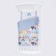 STEFAN Set posteljine za bebe 80x120cm Big city - 1902-bigcity
