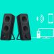 LOGITECH Speakers Z207 with Bluetooth – EMEA - BLACK - 980-001295