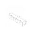 HANAH HOME TV polica Safar Walnut - 191153
