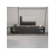 HANAH HOME TV komoda Rhodes, antracit - 191163