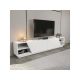 HANAH HOME TV polica Rhodes, bela - 191165