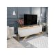 HANAH HOME TV komoda Stor, krem/bela - 191166