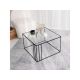 HANAH HOME Sto za dnevnu sobu Outline Black - 191211