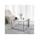 HANAH HOME Sto za dnevnu sobu Outline Black - 191211